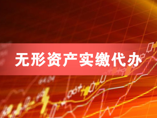 石门无形资产实缴资本代办